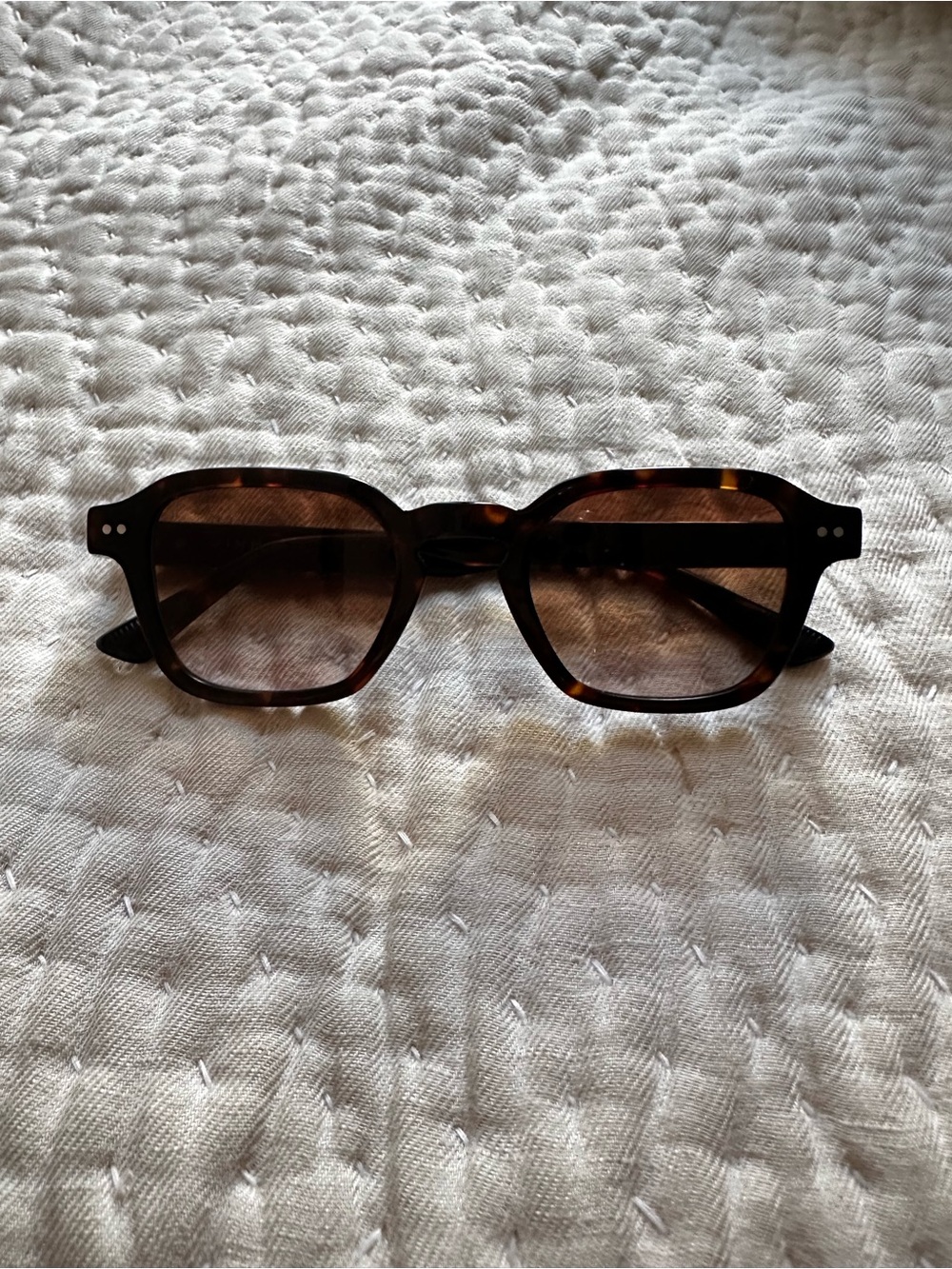 Tortoiseshell Square Sunglasses
